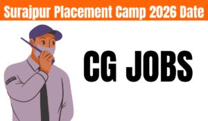 Surajpur Placement Camp 2026 Date
