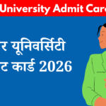 Bastar University Admit Card 2026